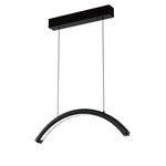 lampe salon led réglable noir blanc rose moderne minimaliste suspension chambre