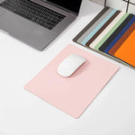 tapis souris moderne bleu clair rose vert noir beige cuir facile nettoyer professionnel imperméable