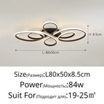 plafonnier led moderne blanc noir circulaire contemporain télécommande suspension intérieure decoration