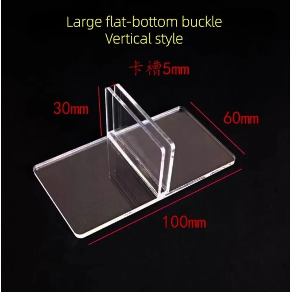 clip magnétique acrylique transparent moderne fonctionnel affiche support publicitaire clips