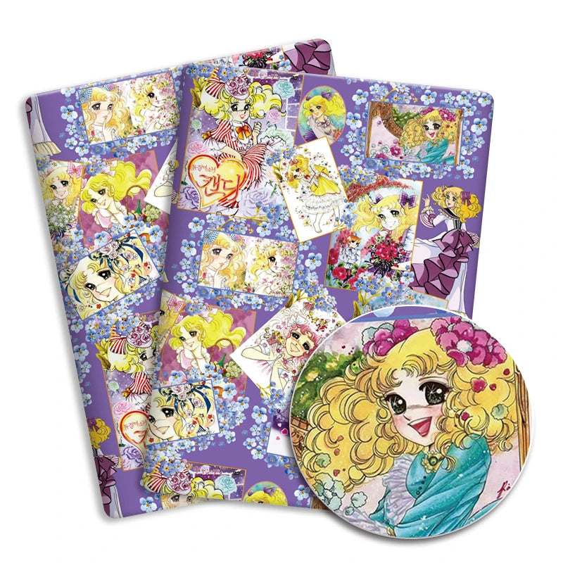 porte clés imprimé personnages cartoon couleurs vives illustrations floraux coton polyester résistant