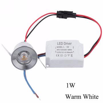 spot led argenté moderne 3w blanc chaud 1w blanc câble noir vis fixation minimaliste