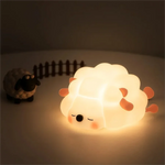 veilleuse table animaux silicone rechargeable mignon lapin panda citrouille