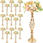 Support floral or réticulé moderne bouquet artificiels 45cm 52cm 59cm mariage table