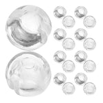 transparentes modernes rideaux arrêts chaîne billes accessoires stores enrouleurs anneaux boucles opalescentes