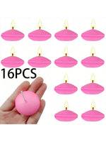 bougies flottantes blanc opaques modernes baignoire décoration st valentin mariage 10 16 pièces