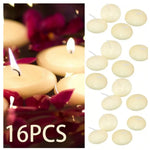bougies flottantes blanc opaques modernes baignoire décoration st valentin mariage 10 16 pièces