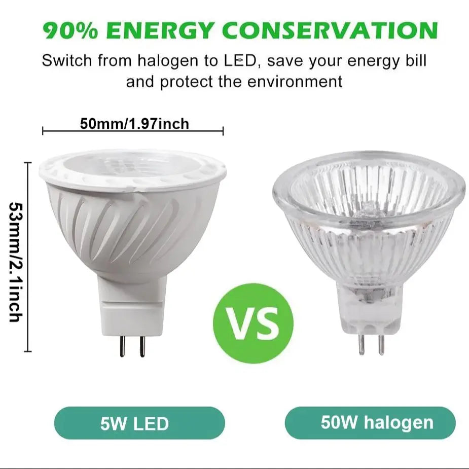 ampoules led blanc rayures moderne 12v 24v 120deg opaques universelles
