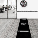 tapis jeu fléchettes antidérapant polyester durable intérieur extérieur blason Enjoy The Darts dartboard