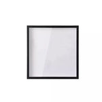 cadre mural moderne noir blanc bois naturel mat 15x15cm 20x20cm 29x29cm