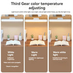 lampe moderne rechargeable télécommande réglable lumière blanche grille perforations adhésif chambre étude
