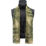 écharpe camouflage vert beige noir homme printemps été automne hiver