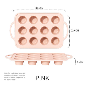 moule silicone muffins cupcakes antiadhésif couleur vert rose jaune texturé moderne minimaliste