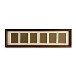 cadre photo bois multiple classique photos marron foncéintérieur beige clair horizontal vertical
