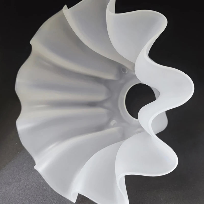 lampe suspension moderne abat jour blanc plissé opacité ampoule bricolage deco chambre salon