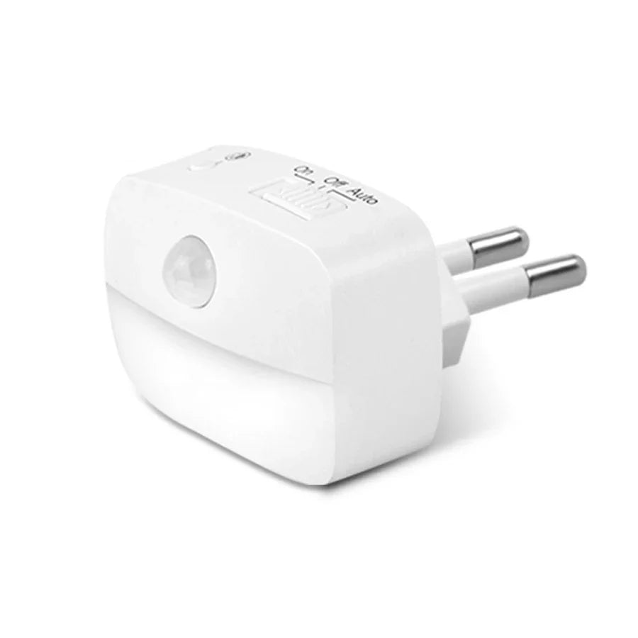 lampe nuit détecteur mouvement blanc moderne adhésif interrupteur auto on off led rectangle chambreescalierswc