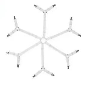 sangles lit élastiques anti dérapage clips métalliques noir bandes ajustables moderne sécurité chambre qualité