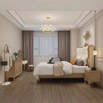 lit matelas double moderne bois beige motifs floraux single bed chambre coucher minimaliste