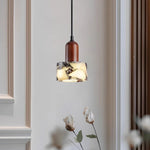 lampe suspendue marbre moderne blanc noir marron flux lumineux 249 2000 salon chambre étude