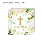serviettes papier jetables motif animal zèbre léopard feuilles tropicales verte moderne anniversaire mariage baptême