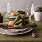 serviette carrée blanc texture classique 40cm 40cm réutilisable maison restaurant