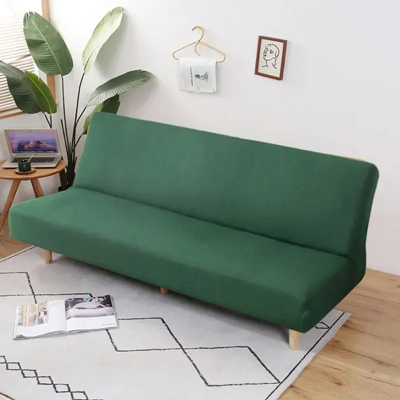 housse canapé deux places noire coton uni moderne couvre lit salon extensible lavable