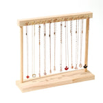 Support de colliers et bracelets en bois