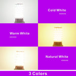 ampoules led e14 e27 carrés dorés fond blanc moderne blanc chaud doré