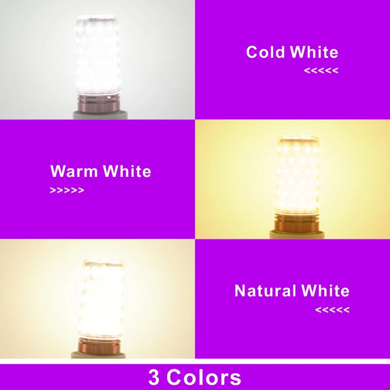 ampoules led e14 e27 carrés dorés fond blanc moderne blanc chaud doré