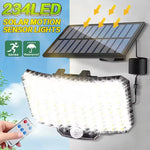 projecteur solaire led détecteur mouvement ip65 moderne mural noir blanc bleu grille led 3000mAh