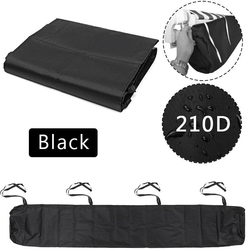 housse protection sac rangement tente noire imperméable cordons ajustables tissu oxford