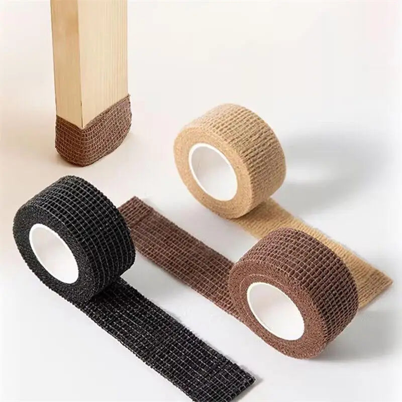 rubans adhésifs antidérapants anti bruit noirs beiges marrons mailles pratiques auto adhésifs