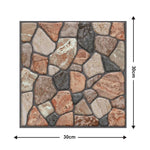 autocollants murals marbrés adhésifs carreaux muraux blancs gris noirs modernes décoration intérieure salon chambre