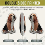 coussin personnalisé imprimé animaux coussinet décorative amovible lavable moderne variées chiens chats oiseaux