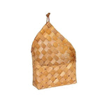 panier suspendu tressé naturel rustique boho chic cordelette paniers muraux rangement decorationintérieur
