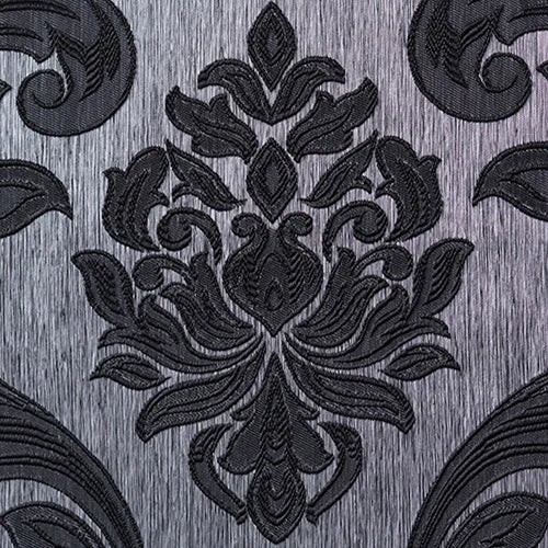rideaux marron beige noir gris floral imprimé opacité classique anneaux inclusextérieur salon