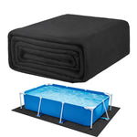 couvre piscine noir moderne adhésif protection piscine hors sol adulte résidence détente