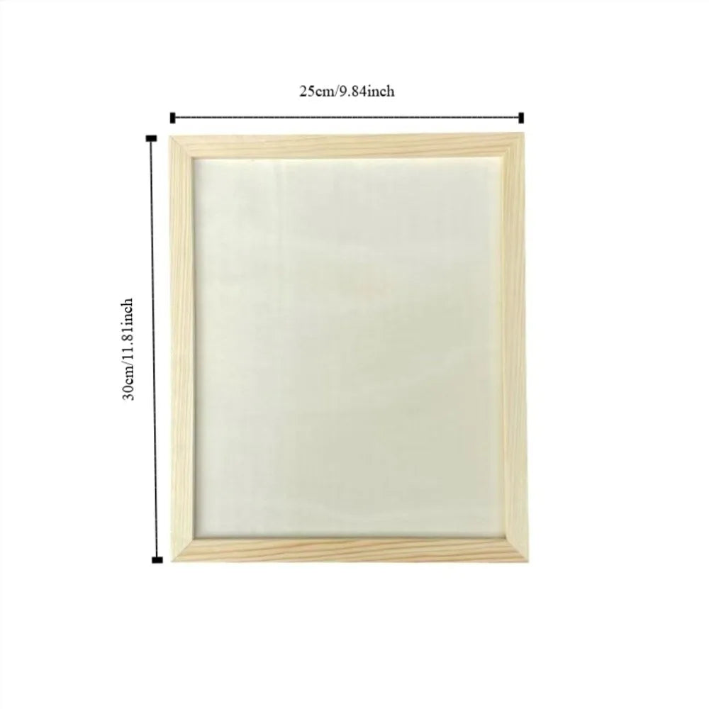 cadres bois naturels classiques différents enfants decoration photo façon rustique