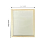 cadres bois naturels classiques différents enfants decoration photo façon rustique