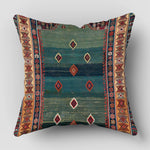 taies d'oreiller motif ethnique couleurs vives traditionnel décoratif maison voiture 45x45cm
