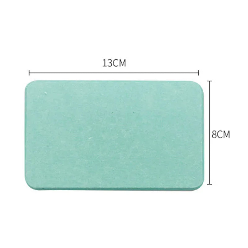 support savon moderne gris clair tissu adhésif salle bain absorbant rapide blanc opacité