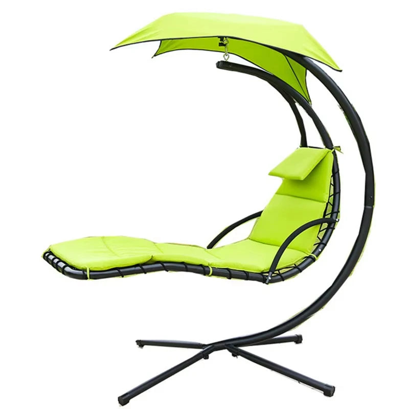 coussin chaise suspendue imperméable coton polyester rouge orange vert clair moderne minimaliste