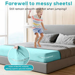 attaches drap angle blanc turquoise minimalistes attaches plastique opaques tissu uni fourniturs maison