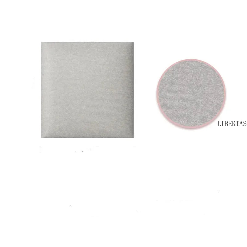 tête lit moderne rectangle stickers adhésifs 20x40cm 20x50cm bleu clair rose pâle