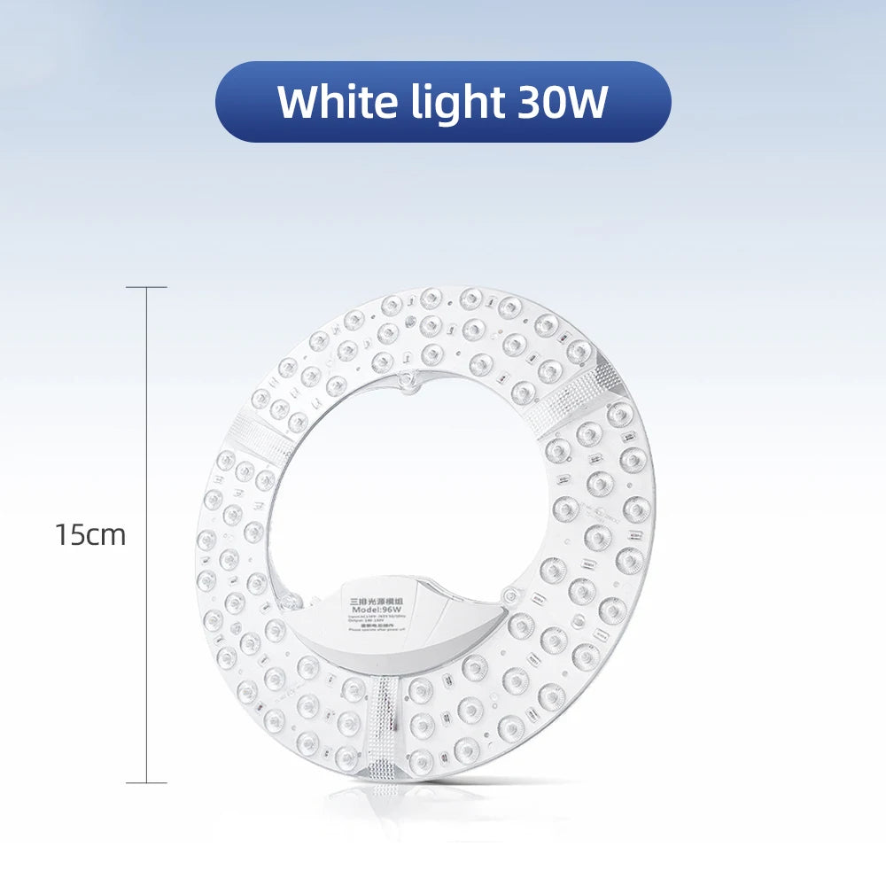 panneaux lumineux led module blanc moderne 120w 30w 48w dimmable 6500k