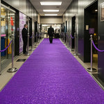 tapis pailleté violet moderne tapis sol tringles cordons mariage fête jardin festival cérémonieextérieurintérieur