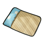 tapis rafraîchissant animal compagnie tissé géométrique moderne imperméable antidérapant oreiller sol chiens