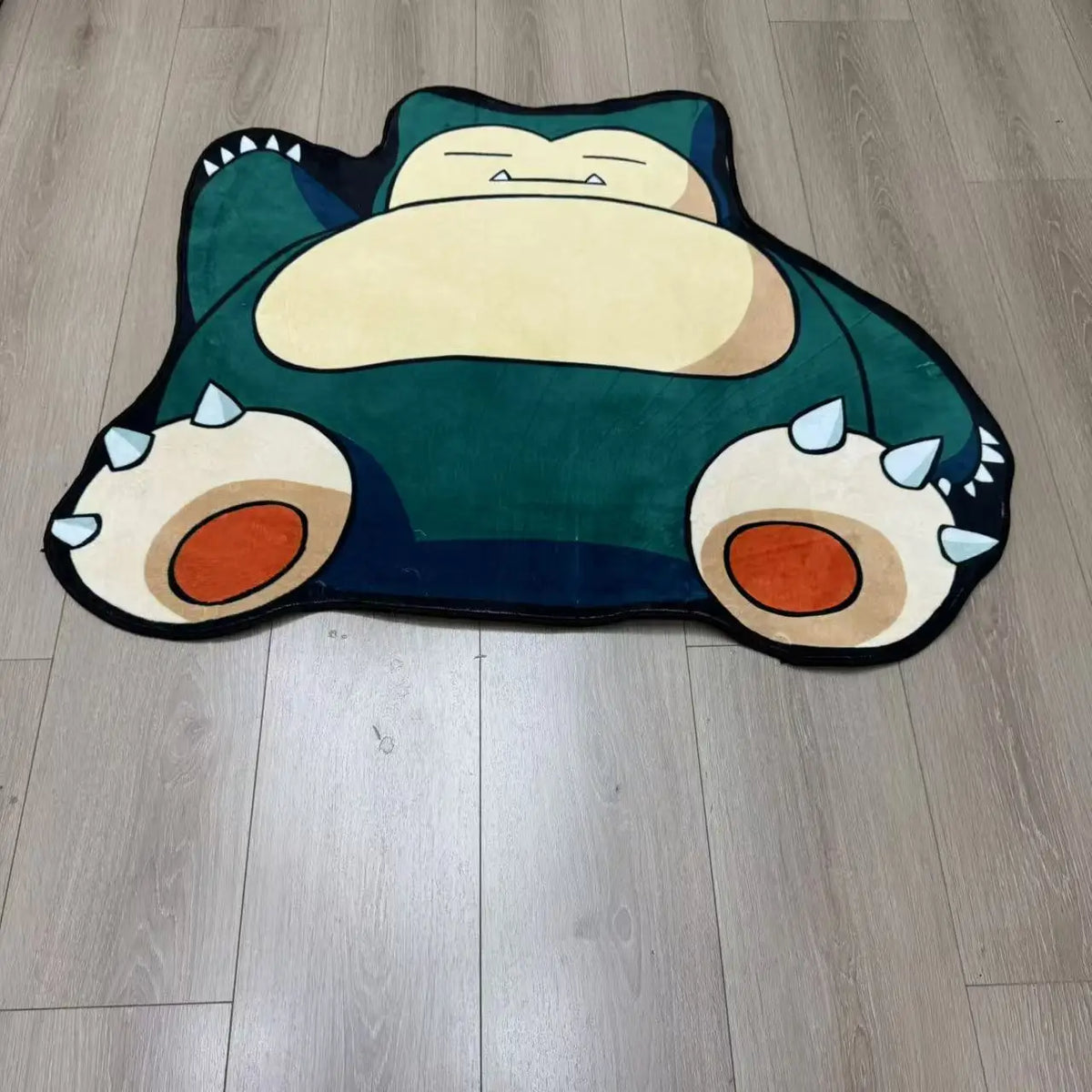 tapis antidérapants polaire dessin animé vert beige orange bleu noir anti glisse chambre salon