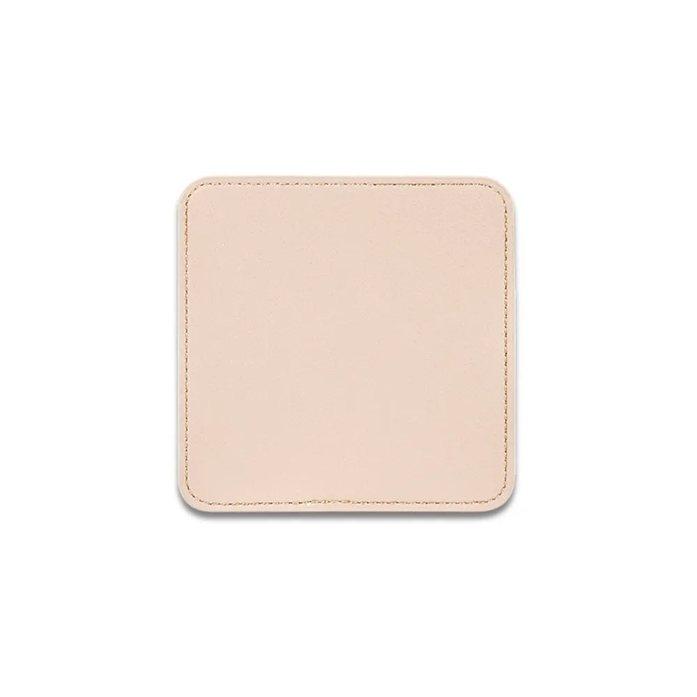 coasters simili cuir marron gris modernes antidérapants imperméables table marron clair marron foncé