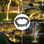 projecteur extérieur led aluminium ip65 spot arbre noir moderne éclairage paysager 210mm 310mm 380mm